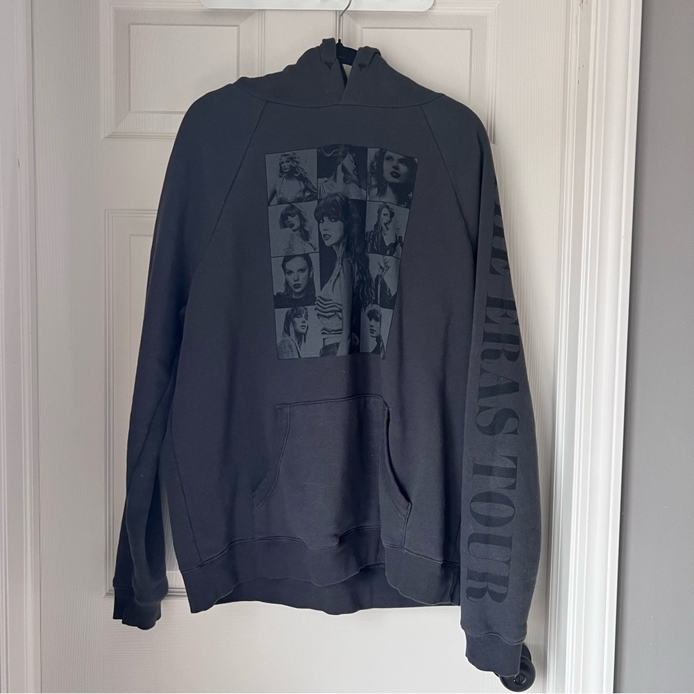 Taylor Swift Eras Tour (1st Leg US) Oversized Graphic Hoodie in Medium